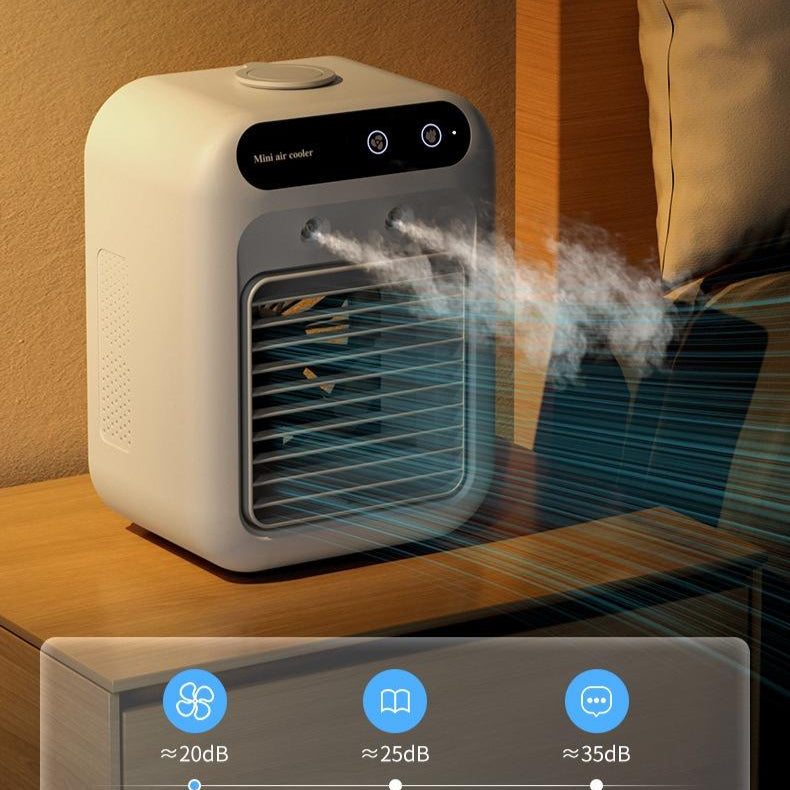 No-Drill Portable Mini Air Conditioner – Stay Cool Anywhere"
