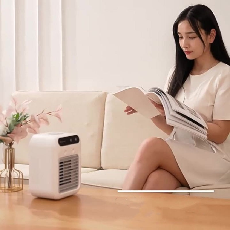 No-Drill Portable Mini Air Conditioner – Stay Cool Anywhere"