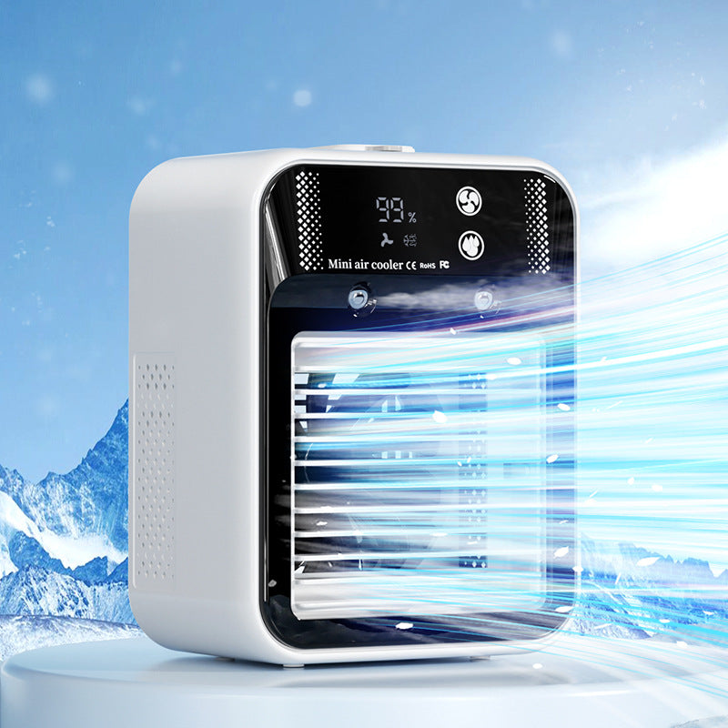 No-Drill Portable Mini Air Conditioner – Stay Cool Anywhere"
